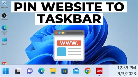 Can you pin a website to the taskbar, or is it just a digital mirage in the desert of productivity?